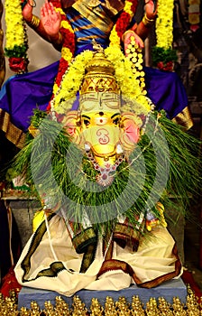 Ganesha, the elephant-headed deity of Hinduism photo