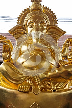 Ganesha golden statue