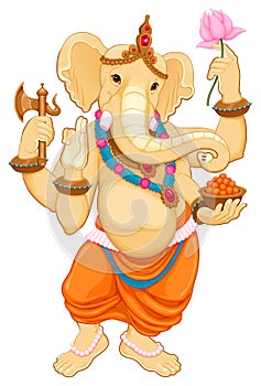 Ganesha, Hindu god with elephant head