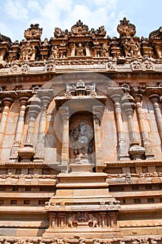 Ganesha, niche on the southern wall, Subrahmanyam shrine, Brihadisvara Temple complex, Tanjore, Tamil Nadu