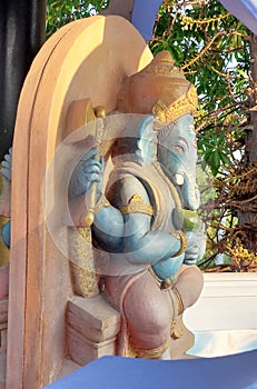Ganesha Statue for Devotees Born on Saturday.. photo