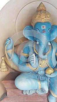 Ganesha Statue for Devotees Born on Friday. photo