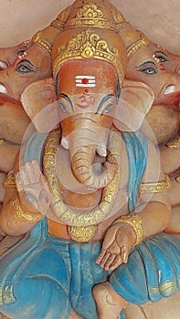 Ganesha Statue for Devotees Born on Thursday. photo