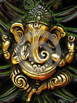 Ganesha statuette casting