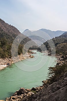 Ganga river near Rishikesh, Uttarkhand, India