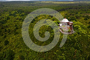 The Ganga Talao Temple in Grand bassin, Savanne, Mauritius photo