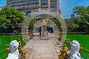 Gangarama Seema Malakaya buddhist temple at Colombo, Sri Lanka