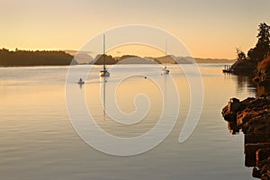 Ganges Harbor, British Columbia