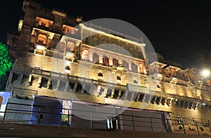 Ganges river ghat Varanasi India