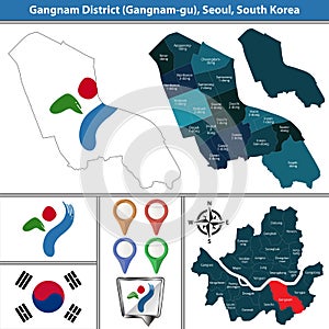 Gangnam District, Seoul City, South Korea