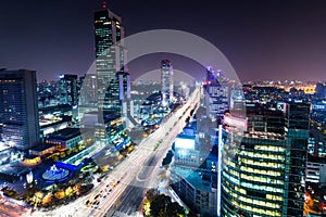 Gangnam district in Seoul