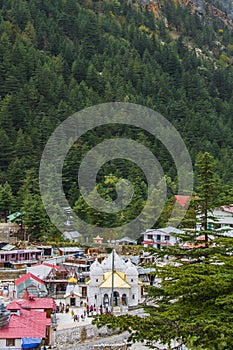 Gangotri temple of uttarakhand