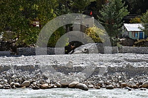 Gangotri, Uttarakhand, India. River Ganges, Himalayas