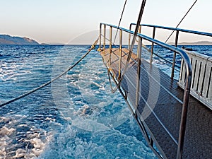 Gangplank, Ferry at Sea