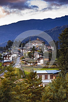 Gangte Goemba of Phobjikha Valley ,Bhutan