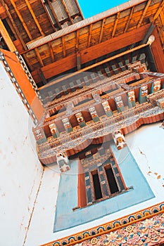 Gangtey Temple at Phobjikha photo