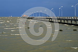 Gangway .Amazon river photo