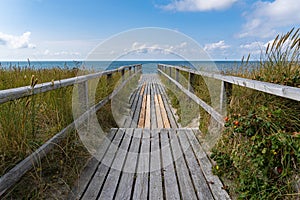 Gangway to Westerland Beach