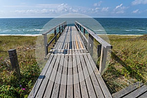 Path to Westerland Beach photo