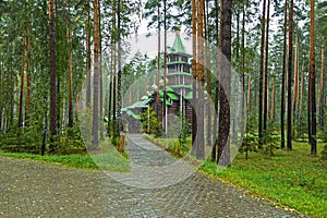 Ganina Yama Monastery in Yekaterinburg region, Russia