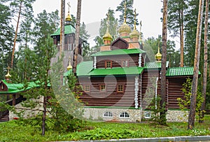 Ganina Yama Monastery in Yekaterinburg region, Russia