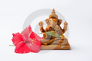 Ganpati greeting or Lord ganesha Greeting or happy ganesh chaturthi greeting card