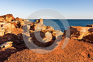 Gantheaume Point at sunset, Broome, Kimberley, Western Australia, Australia