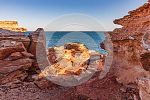 Gantheaume Point at sunset, Broome, Kimberley, Western Australia, Australia