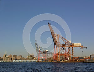 Gantry cranes photo