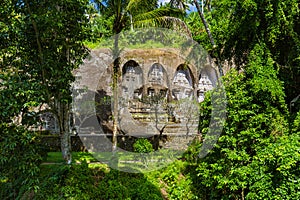 Ganung Kawi Temple in Bali Island - Indonesia photo