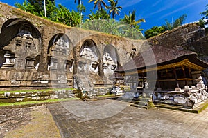 Ganung Kawi Temple in Bali Island - Indonesia photo