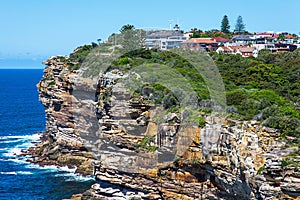 Gap Bluff Harbor National Park Sydney Wales Australia