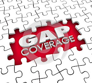 Gap Coverage Insurance Puzzle Policy Hole Supplemental Protection