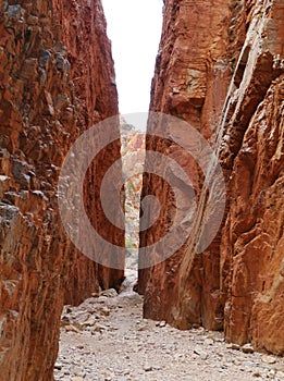 A gap in the West McDonnell ranges