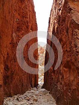 A gap in the West McDonnell ranges