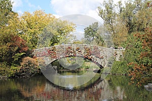 Gapstow bridge in Central Park