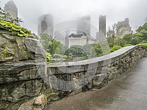 Gapstow bridge Central Park, New York City