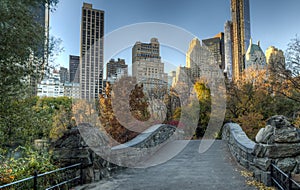 Gapstow bridge Central Park, New York City