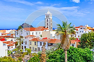 Garachico, Tenerife, Canary islands, Spain: Colorful and beautiful town of Garachico