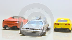 Garage Delorean DMC Back t the future