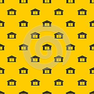 Garage pattern vector