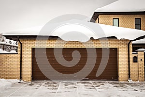 Garage in a private house