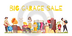 Garage Sale Concept photo