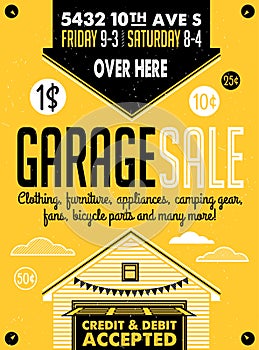 Garage Sale Poster