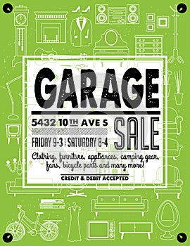 Garage Sale Poster