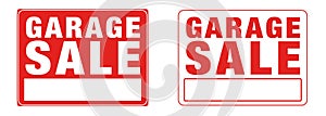 Garage Sale Sign, Sign Red Yard Sales Street Signs, Sale Events File Template