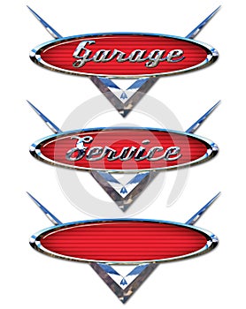 Garage Service Logos