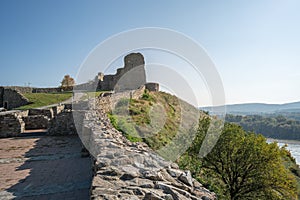 Garay Palace ruins at Devin Castle - Bratislava, Slovakia photo