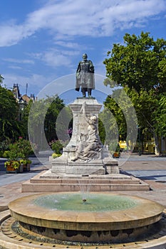 Garay Square in Szekszard