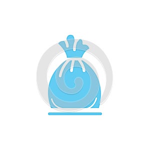 garbage bag. Vector illustration decorative design